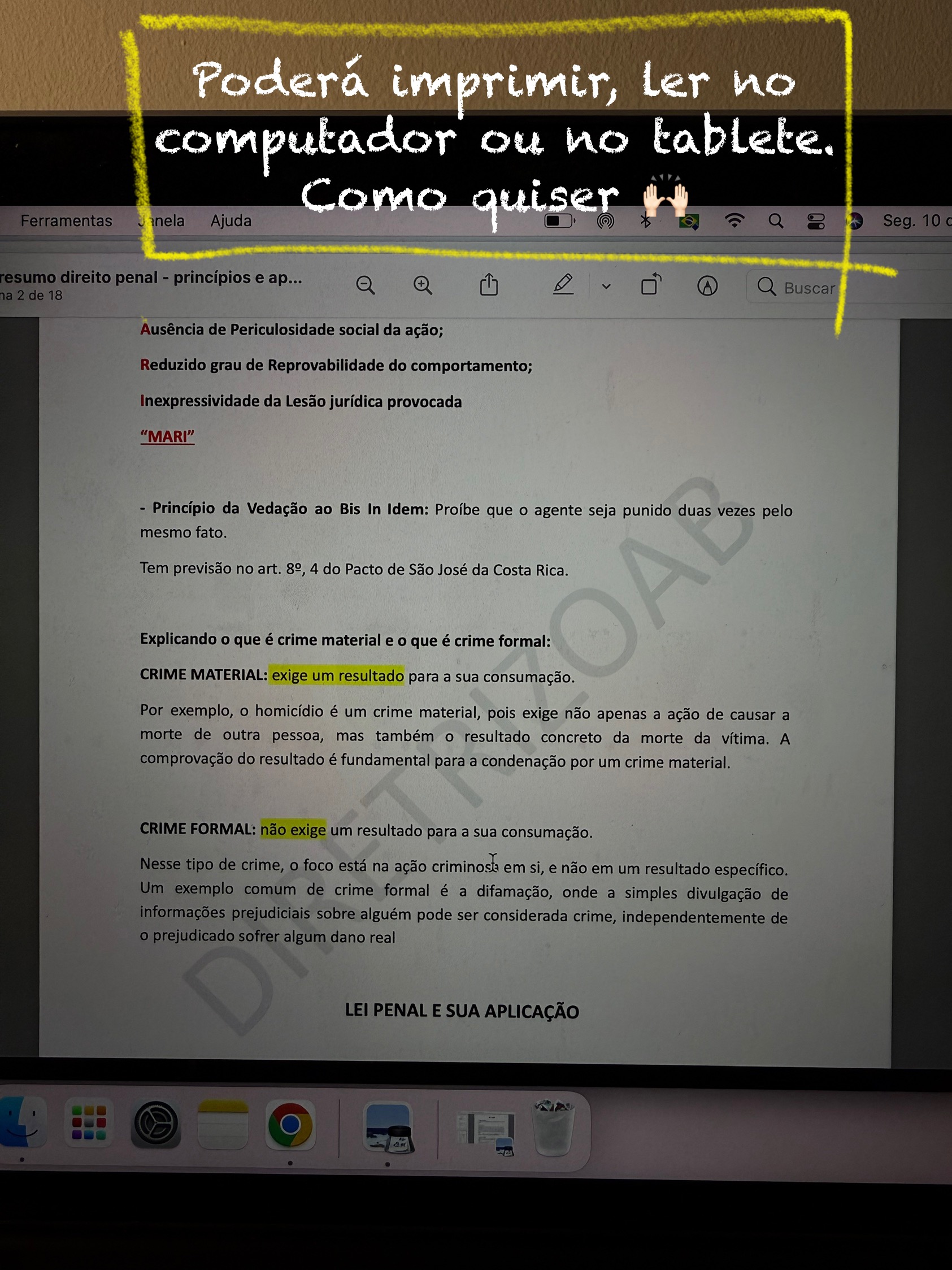 BASTA ACESSAR NO MÓDULO - RESUMOS - NA PLATAFORMA
