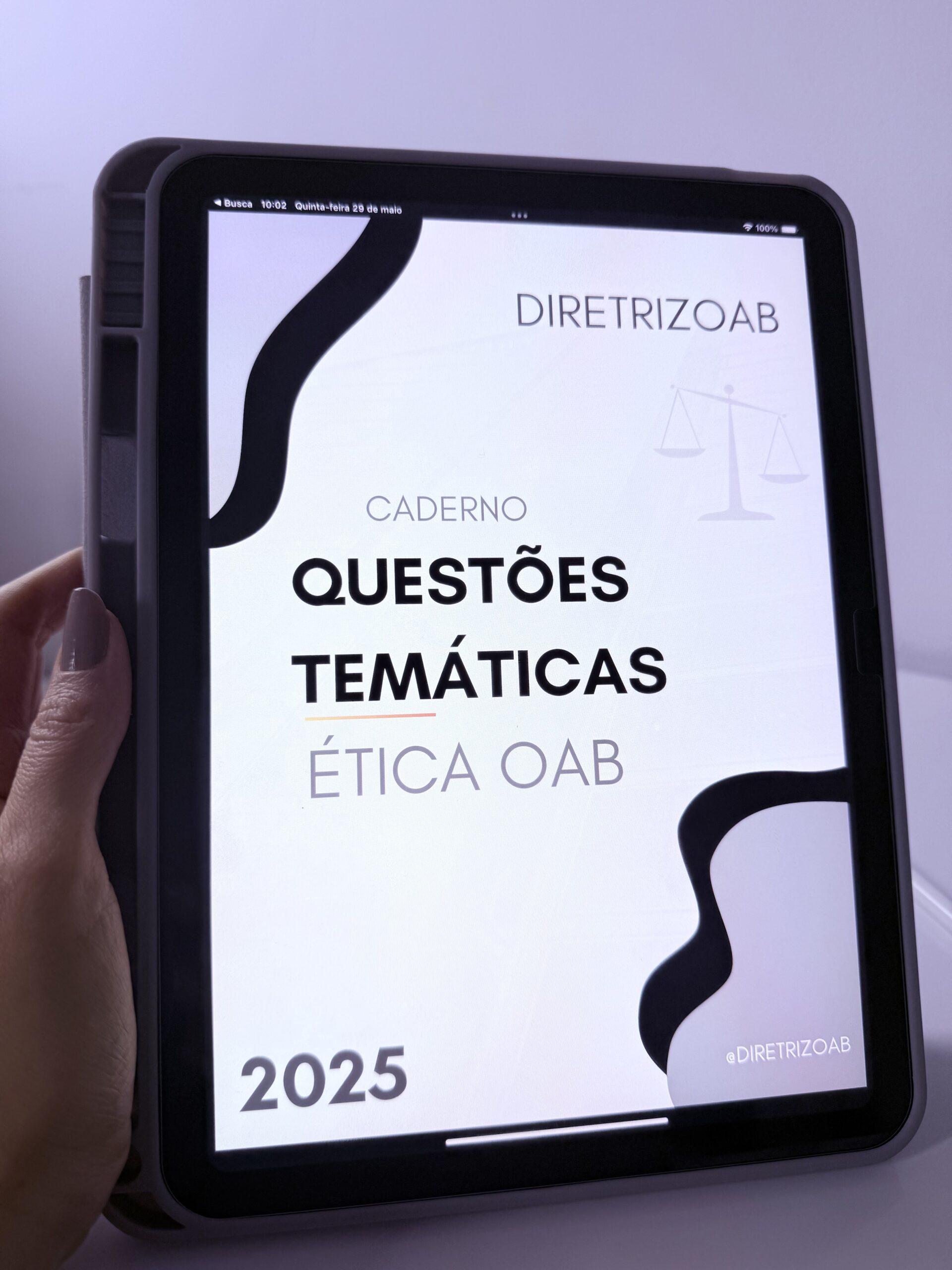 BÔNUS EXCLUSIVO! CADERNO DE QUESTÕES TEMÁTICAS DE ÉTICA